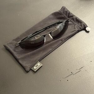 Oakley WHISKER OO4141 Black Sunglasses with Prizm P lenses
